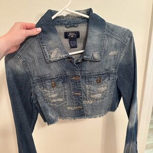 Cropped Denim Jacket